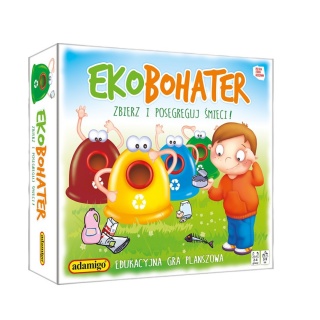 EKOBOHATER - EDUKACYJNA GRA PLANSZOWA, Planszowe, Gry