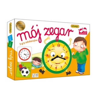 M&Oacute;J ZEGAR - LOTERYJKA EDUKACYJNA 7165, Edukacyjne, Gry