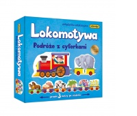 LOKOMOTYWA PODR&Oacute;ŻE Z CYFERKAMI 7202, Edukacyjne, Gry