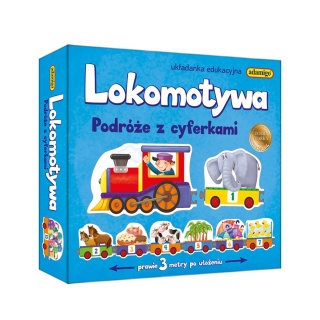 LOKOMOTYWA PODR&Oacute;ŻE Z CYFERKAMI 7202, Edukacyjne, Gry