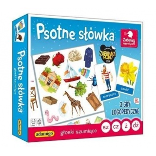 PSOTNE SŁ&Oacute;WKA -GŁOSKI SZUMIĄCE, Edukacyjne, Gry
