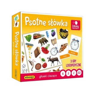 PSOTNE SŁ&Oacute;WKA -GŁOSKI CISZĄCE, Edukacyjne, Gry