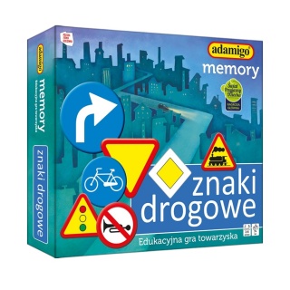 ZNAKI DROGOWE ADAMIGO MEMORY, Domino i memos, Gry