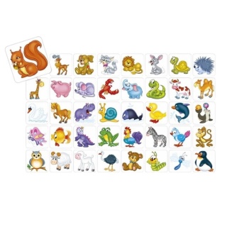 ZWIERZAKI ADAMIGO MEMORY 7370, Domino i memos, Gry