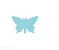 DZIURKACZ OZDOBNY DO PAPIERU I PIANKI 3,8CM MOTYL, Podkategoria, Kategoria