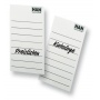 Self-adhesive Labels for Storage Containers grey-white