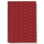 Spiral Notebook Multi A4 square ruled 140sheets 70gsm perforation