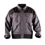 Work Jacket econ. (BE-01-002) cotton/polyester size 48 grey-orange