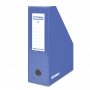Pojemnik na dokumenty karton A4/100mm lakierowany niebieski, Pojemniki na katalogi, Archiwizacja dokumentów
