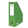 Magazine File Rack DONAU, cardboard, A4/100mm, lacquered, green