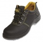 Safety Shoes BLACKNIGHT Low S1, leather uppers, size 43, black