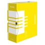 Pudło archiwizacyjne karton A4/120mm żółte, Pudła archiwizacyjne, Archiwizacja dokumentów