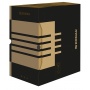 Archive Box DONAU, cardboard, A4/200mm, brown