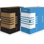Archive Box DONAU, cardboard, A4/200mm, blue