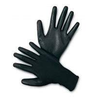 Rękawice ekon. Resistance-B (HS-04-003), montażowe, poliester+poliuretan, rozm. 9, czarne, Rękawice, Ochrona indywidualna