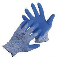 Rękawice Modularis montażowe nylon+nitryl rozm. 10 niebieskie, Rękawice, Ochrona indywidualna
