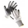 Heavy Duty Safety Gloves Razorbill glass fibre/nylon/spandex+nitrile size 10 silver
