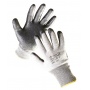 Heavy Duty Safety Gloves Razorbill glass fibre/nylon/spandex+nitrile size 9 silver