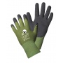 Rękawice Virdis, montażowe, nylon+lateks, rozm. 10, zielono-czarny, Rękawice, Ochrona indywidualna