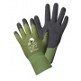 Heavy Duty Safety Gloves Virdis nylon+latex size 7 green-black