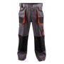 Trousers econ. Chris (BE-01-003) cotton/polyester size 58 grey&orange