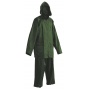 Spodnie i kurtka Carina poliester rozm. XL zielone, Zestaw przeciwdeszczowy, Ochrona indywidualna