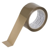 Packaging Tape Q-CONNECT, 48mm, 50y, brown