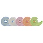 Self-adhesive Tape with dispenser 19mm 33m assorted colours