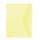 Teczka kopertowa DONAU zatrzask,  PP,  A4,  200mikr.,  z europerforacją,  żółta