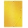 Teczka z gumką OFFICE PRODUCTS,  preszpan,  A4,  390gsm,  3-skrz.,  żółta