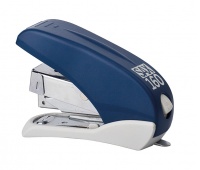 Stapler SAX 160, capacity 16 sheets, front loader, easier stapling, blue