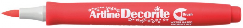 MARKER DECORITE BRUSH CZERWONY, Podkategoria, Kategoria