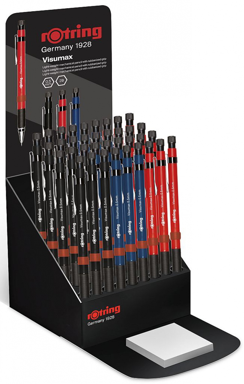 OŁÓWEK AUT. ROTRING VISUMAX 0,5MM DISP. 36 szt, Ołówki, Artykuły do pisania i korygowania