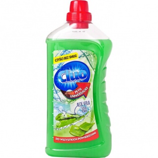 CLUO PŁYN DO CZYSZCZENIA 1L ALOE VERA, Środki czyszczące, Artykuły higieniczne i dozowniki