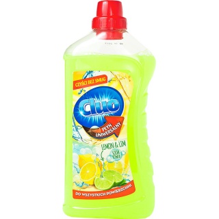 CLUO PŁYN DO CZYSZCZENIA 1L LEMON&LIME, Środki czyszczące, Artykuły higieniczne i dozowniki