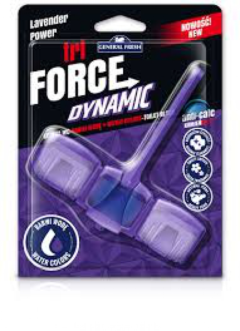 GENERAŁ WC KOSZYK TRI-FORCE DYNAMIC BARW.LAWENDA, Dezynfekcja i dozowniki, Artykuły higieniczne i dozowniki