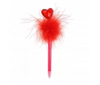 DŁUGOPIS SERCE ACRYLIC PEACOCKS /1 szt/