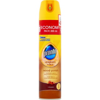 MLECZKO DO MEBLI PRONTO 300ML.CLASSIC, Środki czyszczące, Artykuły higieniczne i dozowniki