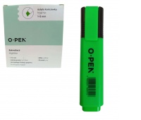 ZAKREŚLACZ DH106 ZIELONY, Zakreślacze, Art. do pisania i korygowania