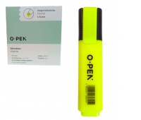 ZAKREŚLACZ DH106 Ż&Oacute;ŁTY, Zakreślacze, Art. do pisania i korygowania