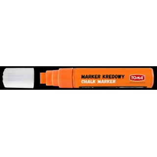 MARKER KREDOWY 15x8mm POMARAŃCZOWY, Markery, Artykuły do pisania i korygowania