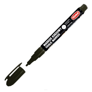 MARKER KREDOWY FINE 1,5MM CZARNY, Markery do tablic, Art. do pisania i korygowania