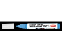 MARKER KREDOWY 4,5MM NIEBIESKI, Markery, Artykuły do pisania i korygowania