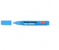 MARKER KREDOWY 4,5MM NIEBIESKI, Markery do tablic, Art. do pisania i korygowania