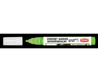 MARKER KREDOWY 4,5MM ZIELONY, Markery, Artykuły do pisania i korygowania
