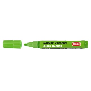 MARKER KREDOWY 4,5MM ZIELONY, Markery do tablic, Art. do pisania i korygowania