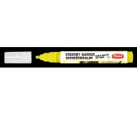 MARKER KREDOWY 4,5MM ŻÓŁTY, Markery, Artykuły do pisania i korygowania