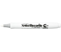MARKER DECORITE 1MM BIAŁY, Markery, Artykuły do pisania i korygowania