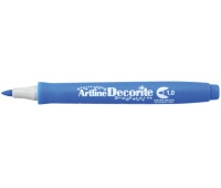 MARKER DECORITE 1MM NIEBIESKI, Markery, Artykuły do pisania i korygowania