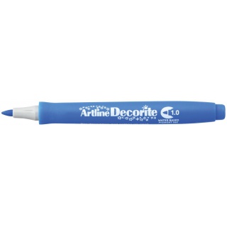 MARKER DECORITE 1MM NIEBIESKI, Markery, Artykuły do pisania i korygowania